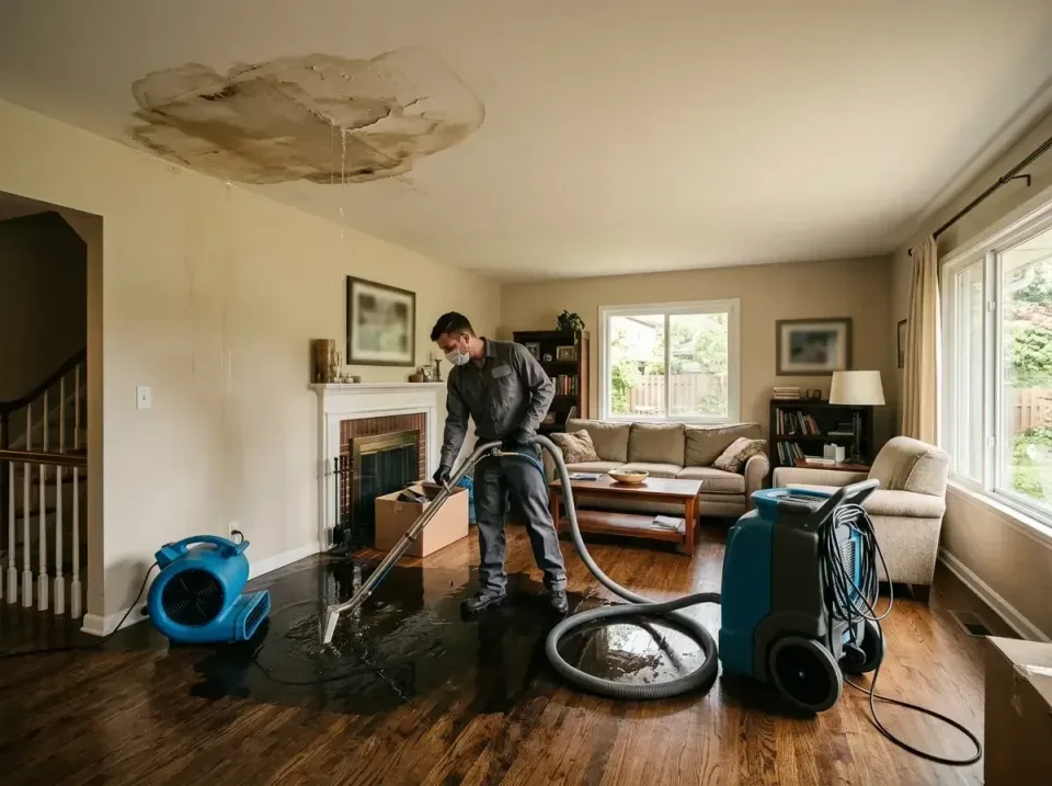 attic-pipe-burst-ceiling-drip-008 — frequently asked questions, Water Damage Restoration & Carpet Care in Alcoa, TN